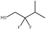 1-Butanol, 2,2-difluoro-3-methyl- Structure