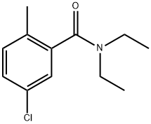 Benzamide, 5-chloro-N,N-diethyl-2-methyl- Structure
