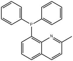 Quinoline, 8-(diphenylphosphino)-2-methyl- Structure