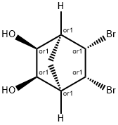 rac-(1R,2R,3S,4S,5S,6R)-5,6-dibromobicyclo[2.2.1]heptane-2,3-diol Structure