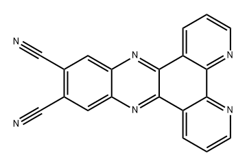 Dipyrido[3,2-a:2',3'-c]phenazine-11,12-dicarbonitrile Structure