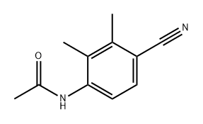 Acetamide, N-(4-cyano-2,3-dimethylphenyl)- 구조식 이미지