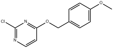 2-CHLORO-4-[(4-METHOXYPHENYL)METHOXY]PYRIMIDINE Structure