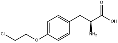 L-Tyrosine, O-(2-chloroethyl)- Structure