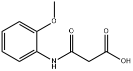 Propanoic acid, 3-[(2-methoxyphenyl)amino]-3-oxo- Structure