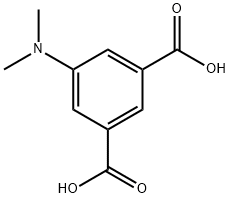 1,3-Benzenedicarboxylic acid, 5-(dimethylamino)- Structure