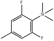 Benzene, 1,3-difluoro-5-methyl-2-(trimethylsilyl)- Structure