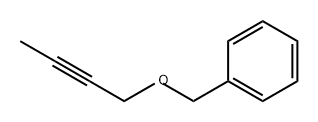 Benzene, [(2-butyn-1-yloxy)methyl]- Structure