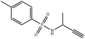 Benzenesulfonamide, 4-methyl-N-(1-methyl-2-propyn-1-yl)- 구조식 이미지