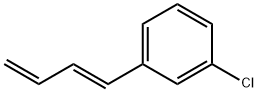 Benzene, 1-(1E)-1,3-butadien-1-yl-3-chloro- Structure