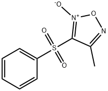4-메틸-3-(페닐술포닐)푸록산 구조식 이미지