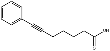 6-Heptynoic acid, 7-phenyl- 구조식 이미지