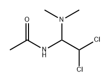 Acetamide, N-[2,2-dichloro-1-(dimethylamino)ethyl]- Structure