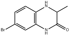 2(1H)-Quinoxalinone, 7-bromo-3,4-dihydro-3-methyl- Structure