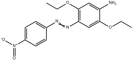 BENZENAMINE, 2,5-DIETHOXY-4-[(4-NITROPHENYL)AZO] Structure