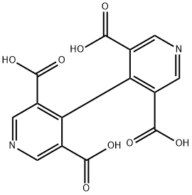 [4,4'-Bipyridine]-3,3',5,5'-tetracarboxylic acid Structure