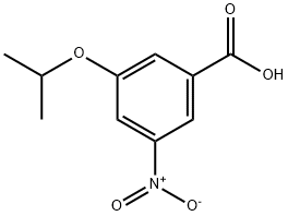 3-Isopropoxy-5-nitrobenzoic acid 구조식 이미지
