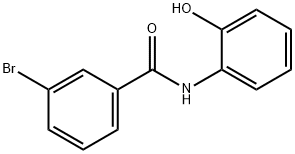 Benzamide, 3-bromo-N-(2-hydroxyphenyl)- Structure