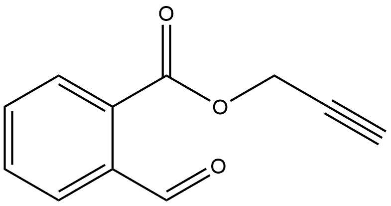 2-Propyn-1-yl 2-formylbenzoate Structure