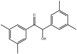 1,2-Bis(3,5-dimethylphenyl)-2-hydroxyethanone Structure