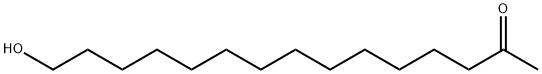 15-hydroxypentadecan-2-one Structure