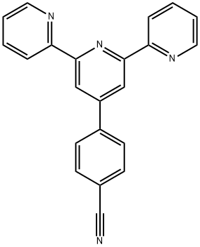 Benzonitrile, 4-[2,2':6',2''-terpyridin]-4'-yl- Structure