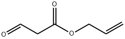 Propanoic acid, 3-oxo-, 2-propen-1-yl ester Structure