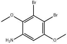 Benzenamine, 3,4-dibromo-2,5-dimethoxy- Structure
