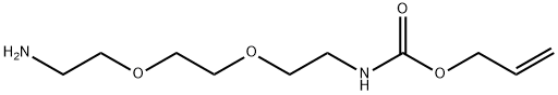 Carbamic acid, N-[2-[2-(2-aminoethoxy)ethoxy]ethyl]-, 2-propen-1-yl ester Structure