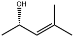 3-Penten-2-ol, 4-methyl-, (2S)- Structure