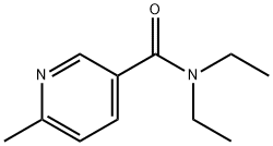 3-Pyridinecarboxamide, N,N-diethyl-6-methyl- Structure