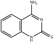 2(1H)-Quinazolinethione, 4-amino- Structure