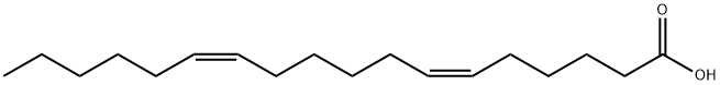 6,12-Octadecadienoic acid, (6Z,12Z)- Structure