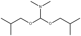 Methanamine, N,N-dimethyl-1,1-bis(2-methylpropoxy)- Structure