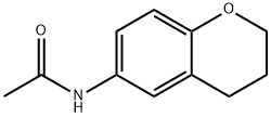 ACETAMIDE, N-(3,4-DIHYDRO-2H-1-BENZOPYRAN-6-YL)- Structure