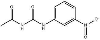 Acetamide, N-[[(3-nitrophenyl)amino]carbonyl]- Structure