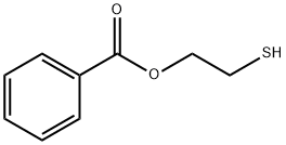 Ethanol, 2-mercapto-, 1-benzoate Structure