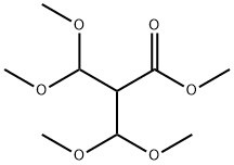 Propanoic acid, 2-(dimethoxymethyl)-3,3-dimethoxy-, methyl ester Structure