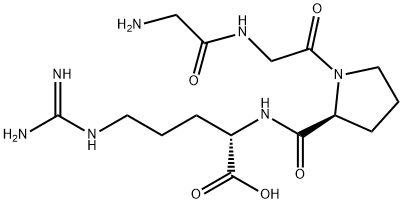 L-Arginine, glycylglycyl-L-prolyl- (9CI) Structure