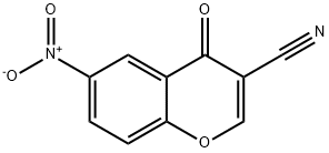 6-Nitro-4-oxo-4H-chromene-3-carbonitrile 구조식 이미지