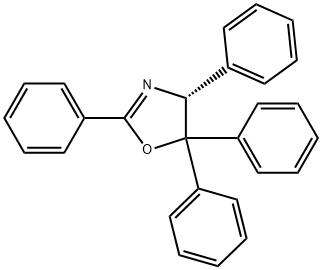 (R)-2,4,5,5-Tetraphenyl-4,5-dihydrooxazole Structure