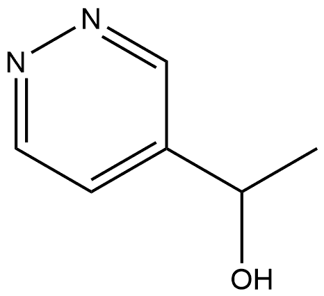 4-Pyridazinemethanol, α-methyl- 구조식 이미지