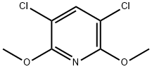 Pyridine, 3,5-dichloro-2,6-dimethoxy- Structure