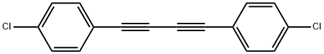 Benzene, 1,1'-(1,3-butadiyne-1,4-diyl)bis[4-chloro- 구조식 이미지