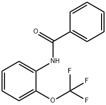 Benzamide, N-[2-(trifluoromethoxy)phenyl]- Structure