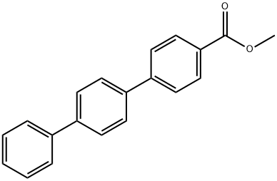 [1,1':4',1''-Terphenyl]-4-carboxylic acid, methyl ester (9CI) Structure