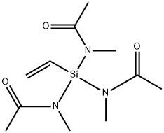 Acetamide, N,N',N''-(ethenylsilylidyne)tris[N-methyl- Structure