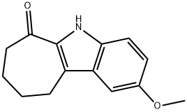 2-methoxy-7,8,9,10-tetrahydrocyclohepta[b]indol-6(5H)-one Structure