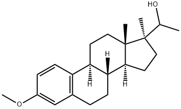 19-Norpregna-1,3,5(10)-trien-20-ol, 3-methoxy-17-methyl- (9CI) 구조식 이미지