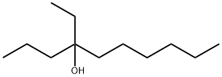 4-Decanol, 4-ethyl- Structure